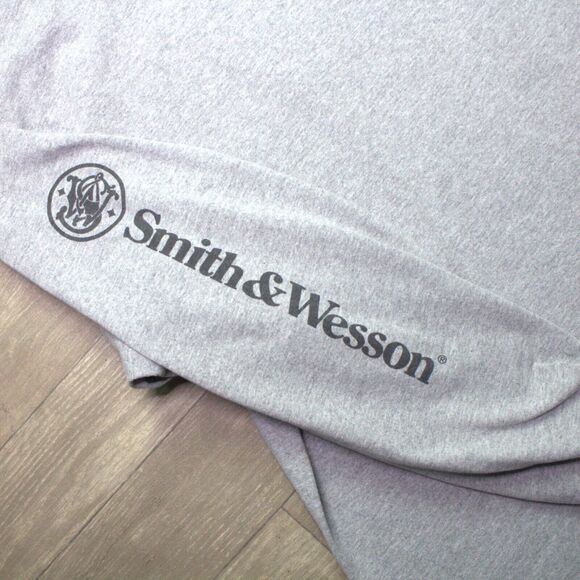 Smith & Wesson Long Sleeve T-Shirt 2004 Winter Championship Logo Mens Cotton 2x - Picture 4 of 6